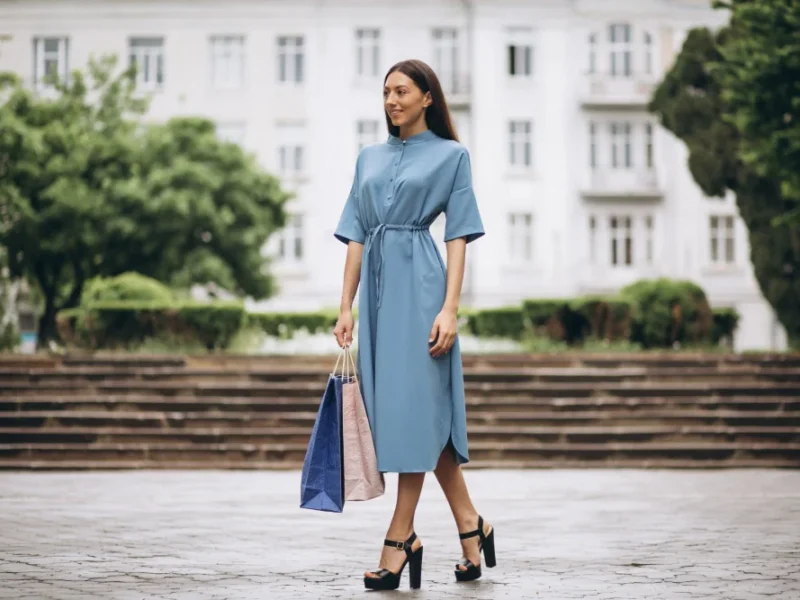 shoes with long kurti