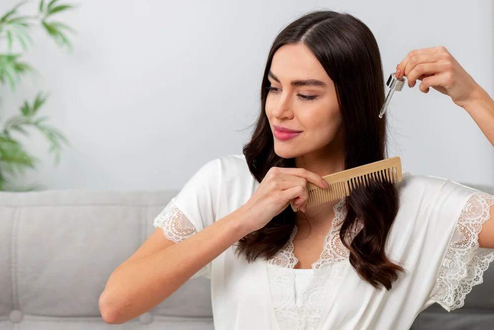 how to use hair oil without greasy