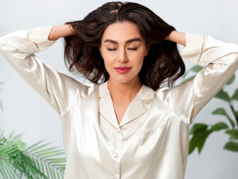 oily scalp dry ends routine