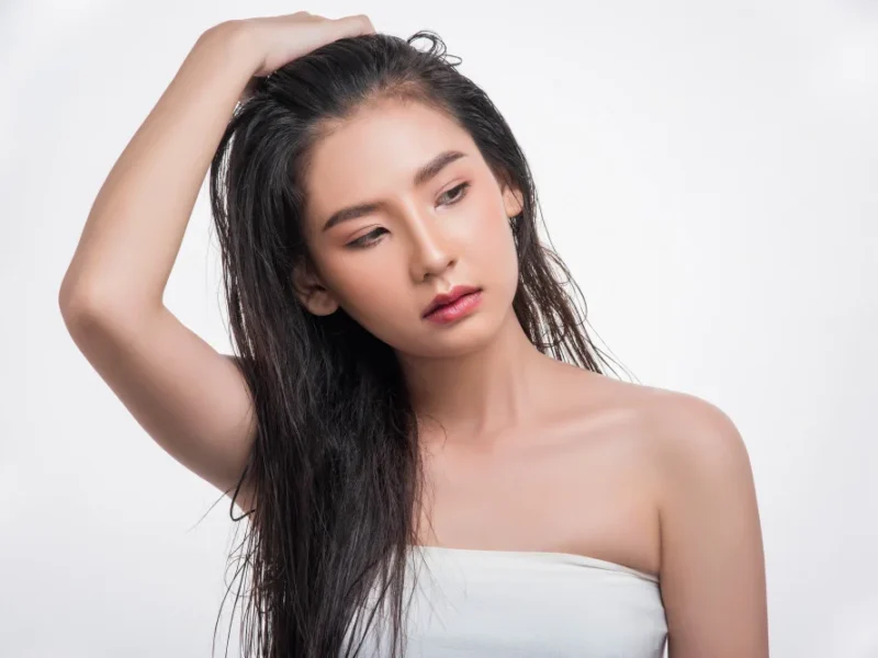 how to air dry hair without frizz