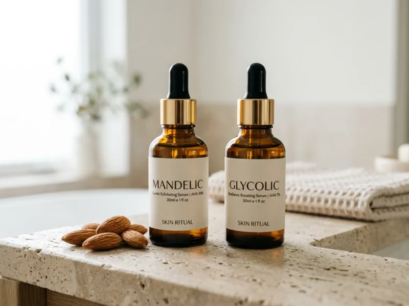 mandelic acid vs glycolic acid