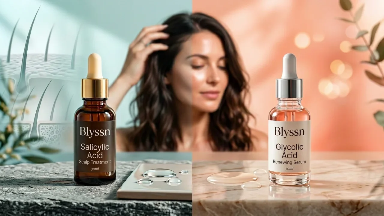 salicylic acid vs glycolic acid for scalp