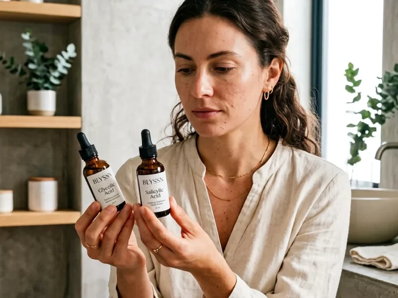 salicylic acid vs glycolic acid hyperpigmentation